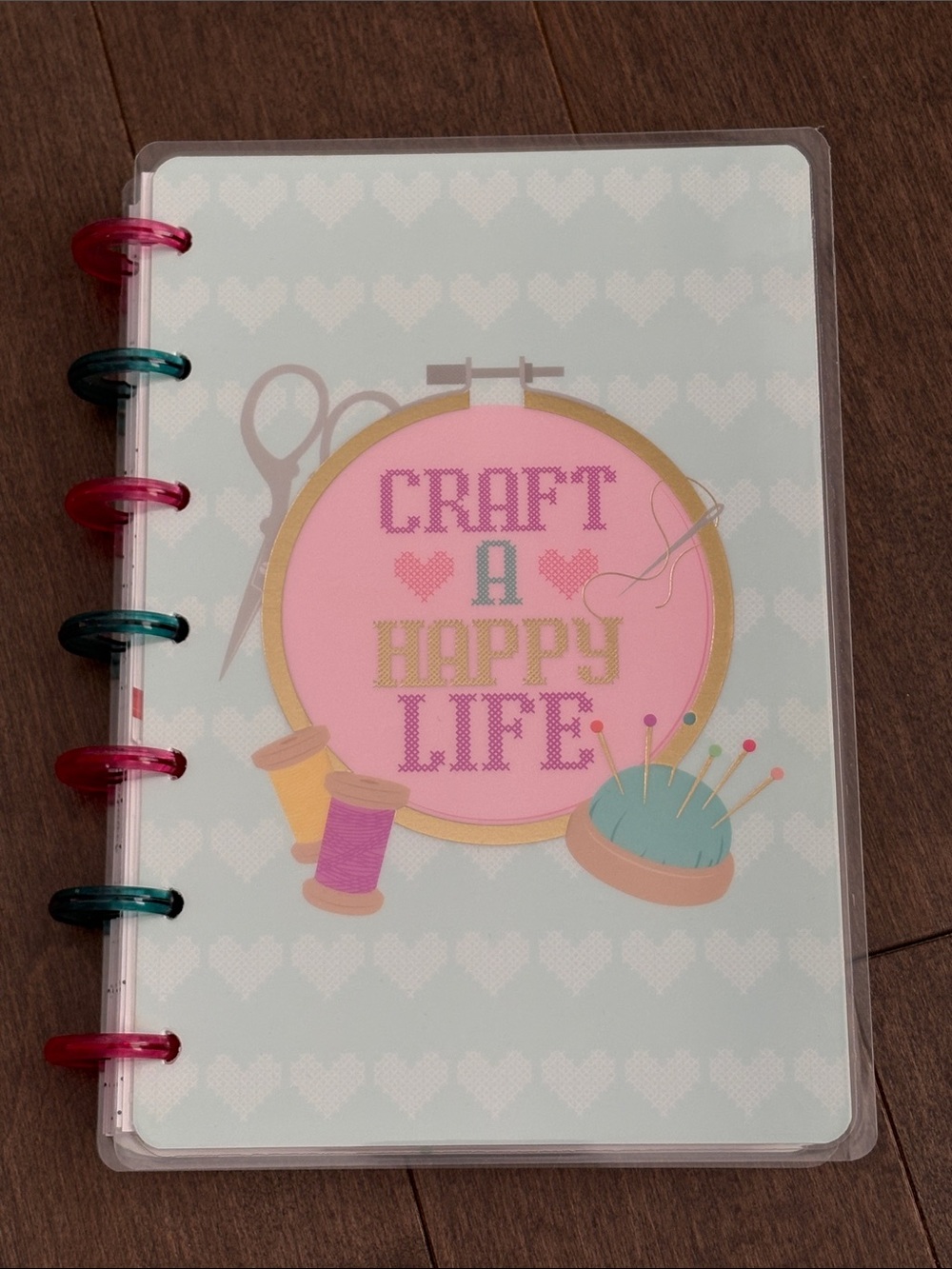 HAPPY PLANNER Miss Maker Mini Planner Notebook, Craft Love, Stationery RARE